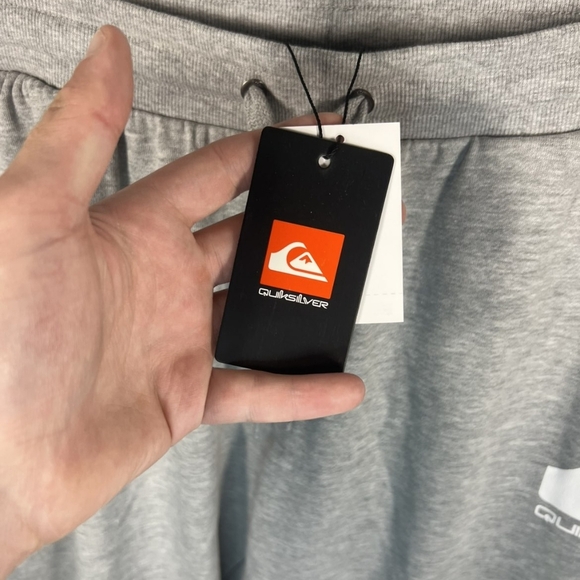 NWT Men's Gray Quicksilver Athletic Sweatpants With Back Packet XL - Picture 4 of 6